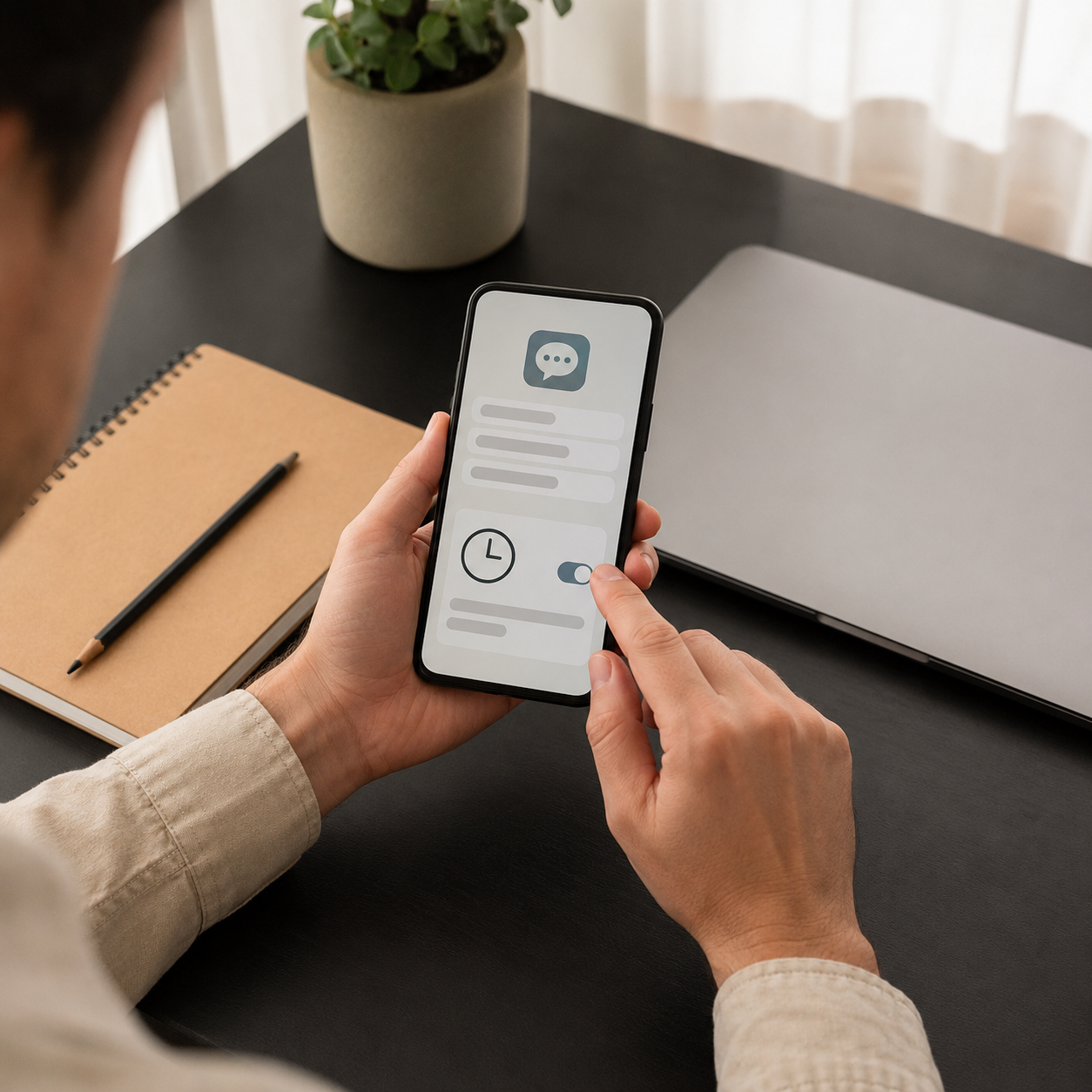 Cómo crear respuestas automáticas en el celular