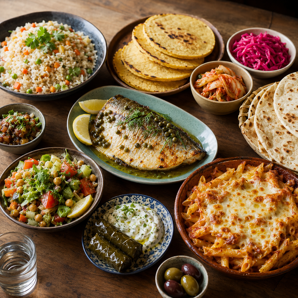 Platos tradicionales del mundo y su origen