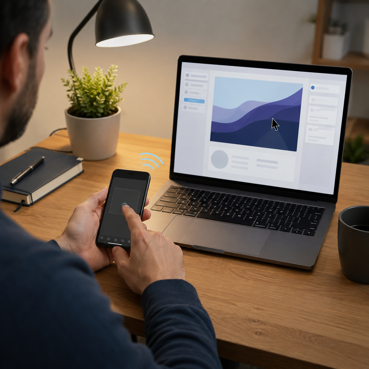 Usar celular como mouse inalámbrico para controlar tu PC
