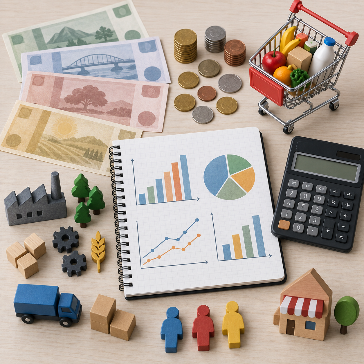 Economía básica: aprende desde cero paso a paso